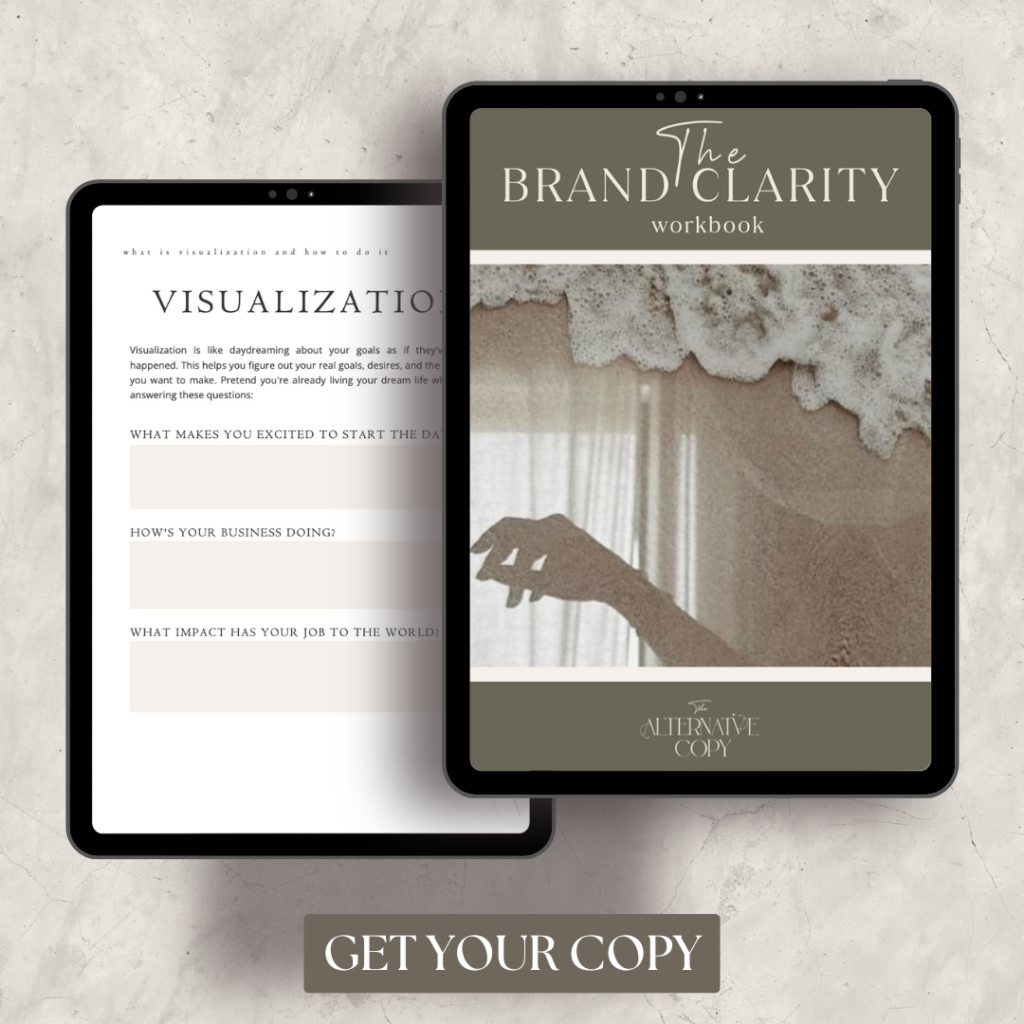 Brand Clarity Workbook | Gain clarity on your brand